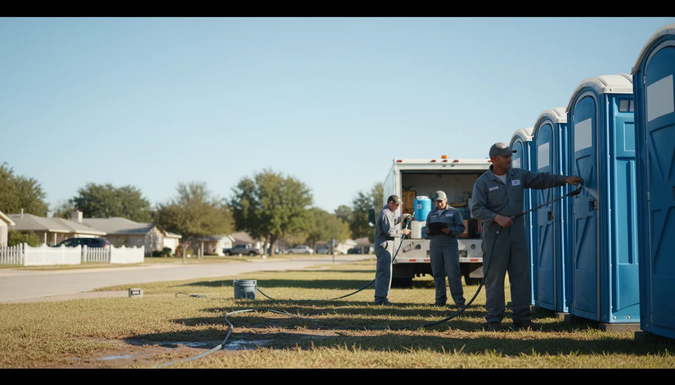 Long-Term Portable Toilet Rental in Oriska, ND near me